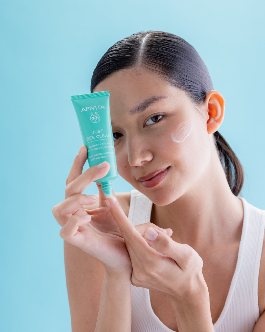 JUST BEE CLEAR BLEMISH CONTROL MATTIFYING MOISTURIZER CLEAN FILE